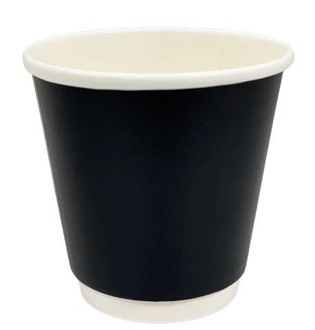 Q 8oz D/W Black Coffee Cup 500pcs/ctn