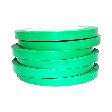 P 9mm Green Neck Tape 3x16rolls 48r/ctn