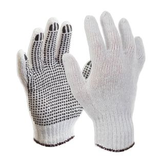 Dotted Cotton Gloves 12pr/pk 120pr/ctn
