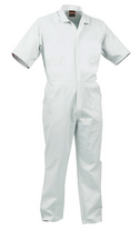 BISON OVERALL WORKZONE LIGHTWEIGHT POLYCOTTON FOOD INDUSTRY ZIP