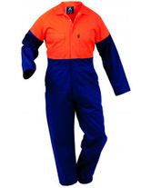 WORKWEAR BISON WORKZONE OVERALL DAY ONLY CTTN DOME OR/NA (DODCO) 107R