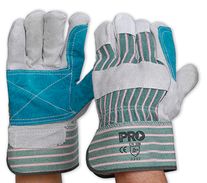 PRO CHOICE DOUBLE PALM LEATHER GLOVES
