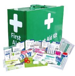 DOVETAIL 1-50 PERSON WALL MOUNTABLE FIRST AID KIT
