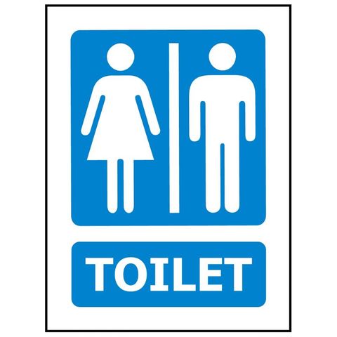 SG UNISEX TOILET SIGN