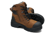 BLUNDSTONE ROTOFLEX 8066 ZIP SIDED SAFETY BOOT, PAIR