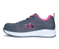 NEW BALANCE LOGIC WOMENS GREY/PINK SAFETY SHOE, PAIR