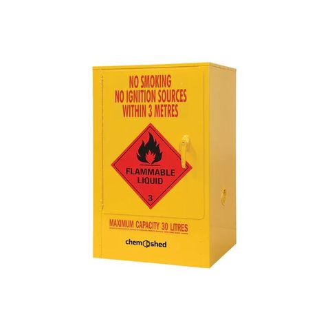 CHEMSHED FLAMMABLE GOODS CABINET - 30L