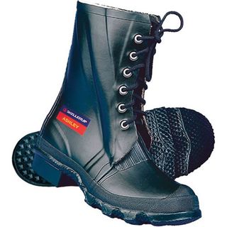 Safety gumboots store with steel toe