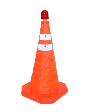 TRAFFIC COLLAPSIBLE ROADCONE 450MM