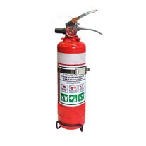 FIRE SAFETY PSL FLAMEFIGHTER 1KG ABE DRY POWDER EXTINGUISHER W/H VEHICLE BRACKET