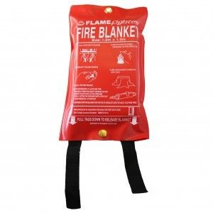 FIRE SAFETY PSL FLAMEFIGHTER FIRE BLANKET 1M X 1M EA