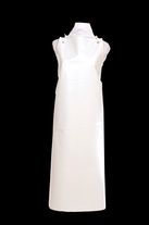 WORKWEAR WHITE APRONS PVC WITH HOOKS EACH
