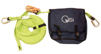HEIGHT SAFETY QSI HORIZ WEB RATCHET LIFE LINE WITH CARABINER 20M