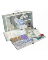 FIRST AID KIT INDUSTRIAL 1-50 METAL BOX WITH CONTENTS