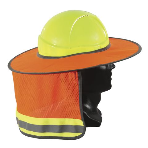 ESKO FULL BRIM HARD HAT SUN SHIELD