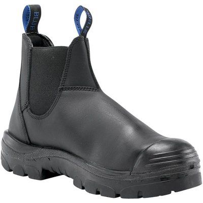 Steel blue pull on boots sale