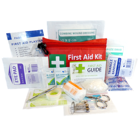 DOVETAIL FIRST AID ENVELOPE KIT WITH CLIP