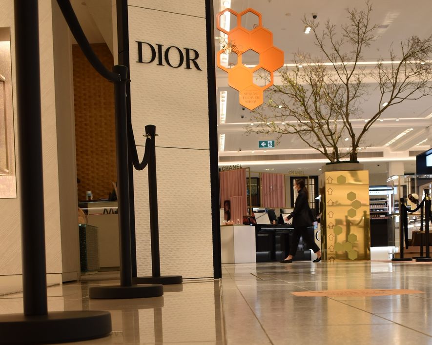 David Jones flagship store installed with Amark Group ALLTRIM architectural tile trims