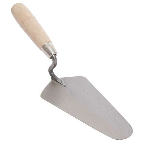 German Gauging Trowel - Wood Handle