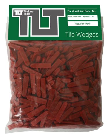 Regular Tile Wedges (Red) - Bags