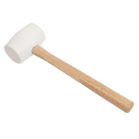 24oz Rubber Mallet (White)