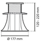 Paver Pedestal Standard 120-220mm