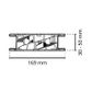 Adjustable Spiral Pedestal 30-50mm
