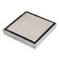 Tile Insert Floor Drain 110x110x20mm Polished S/S