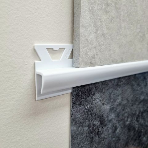 Vinyl Trim 11mm White 2.5m