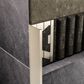 Aluminium Angle - Brushed Nickel