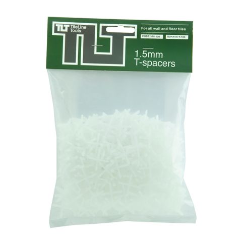 1.5mm x 100/Bag T Shape Spacers