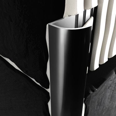 All-Curve Profile Aluminium 10mm Gloss B