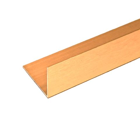Geo Angle Brushed Copper