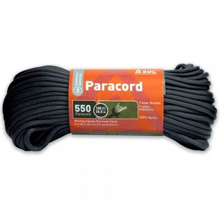 SOL Paracord 550 30m/100' Black*