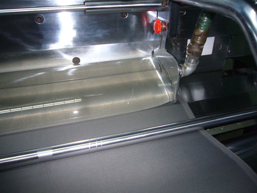 Tent fabric coating process