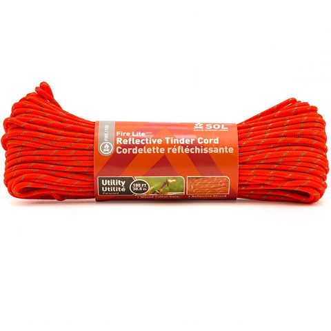 Fire Lite TinderCord Utility-Grade Orange 30m