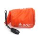 Emergency Bivvy with Rescue Whistle - Orange