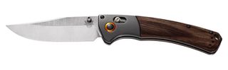 Crooked River | Gray Aluminum & Wood | Clip-point