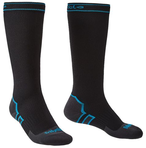 StormSock Midweight Knee Blk/Blue S