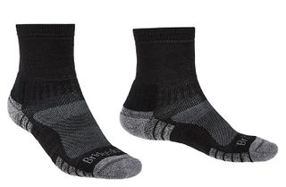 HIKE Lgt Merino PER-FIT Blk 3/4 Crew Mn-S*