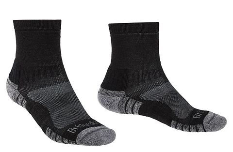 HIKE Lgt Merino PER-FIT Blk Ankl Mn-M