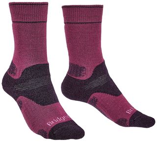 HIKE Mid Merino PER-FIT Berry Bt Wn-S