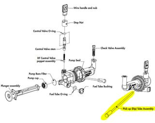 C/Part Fuel Pump Pick Up Tube