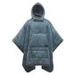 Honcho Poncho - Blue Woven Print