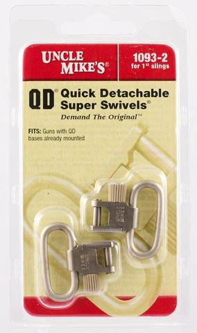 Swivels QD SS BL Nickel 1"