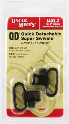 Swivels QD SS BL 1"