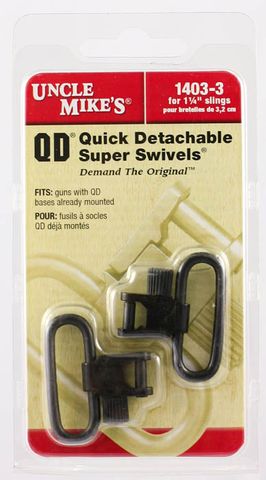 Swivels QD SS BL 1.25"