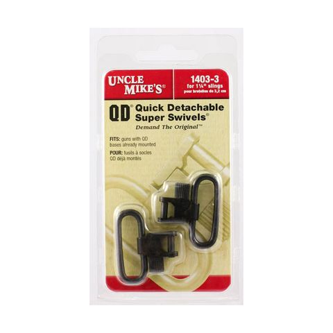 Swivels QD SS BL 1.25"