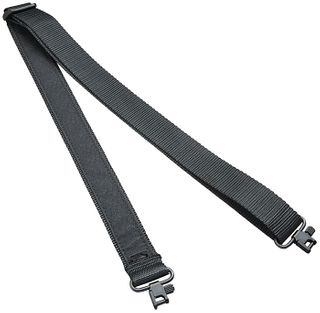 Nylon Mountain Sling w/Swivels Black 1.25"