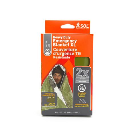 Emergency Survival Blanket Heavy Duty - Green